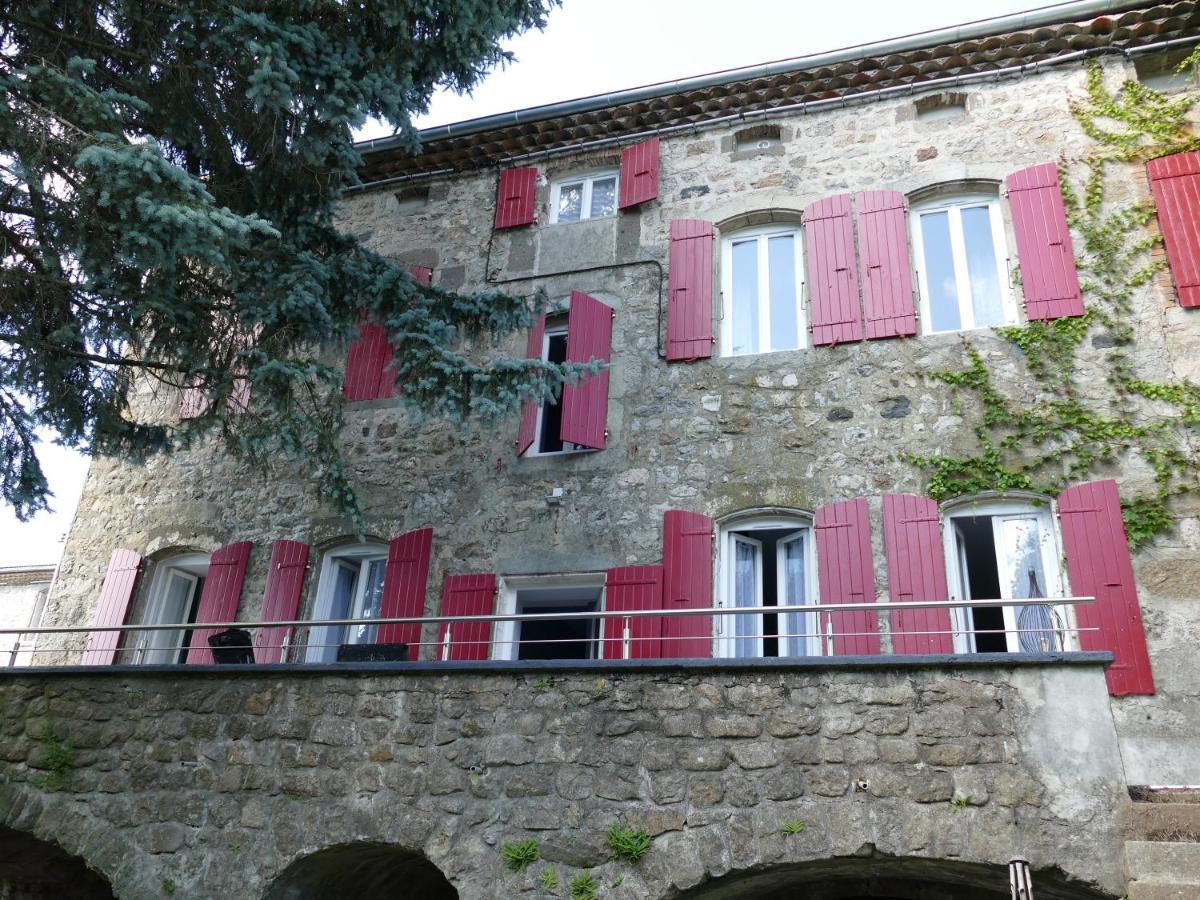 Chambres D'Hotes "Au Pied De La Bealiere" Montpezat-sous-Bauzon エクステリア 写真