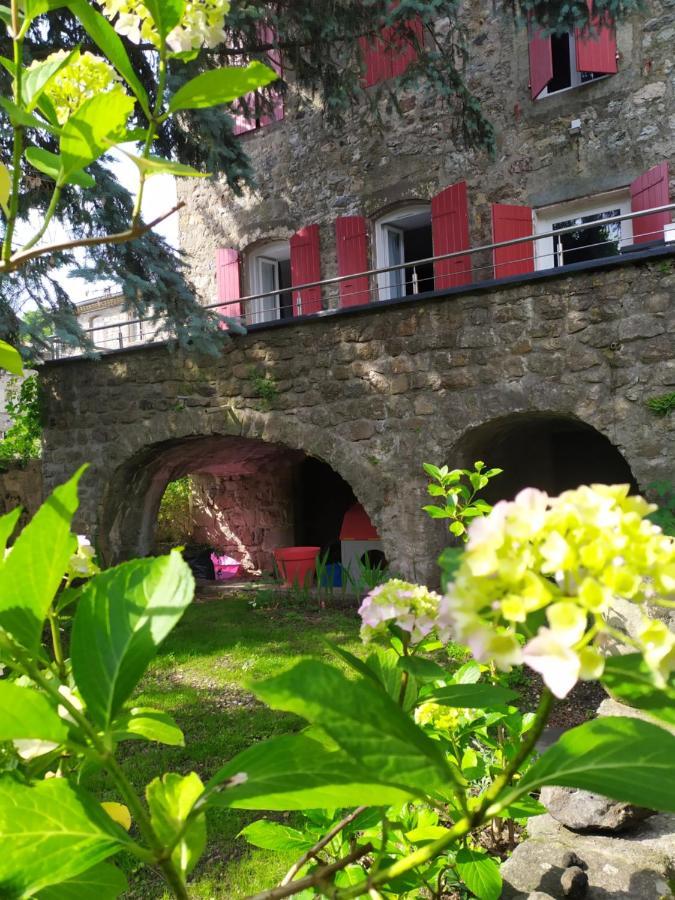 Chambres D'Hotes "Au Pied De La Bealiere" Montpezat-sous-Bauzon エクステリア 写真
